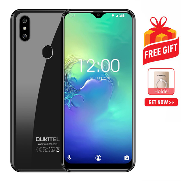 OUKITEL C15 Pro 2GB+16GB 4G OTG VoLTE Dual Back Cameras Face ID & Fingerprint Identification 6.088 inch 2.5D Water-drop Screen Android 9.0