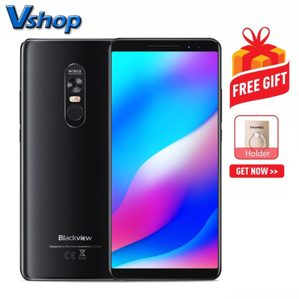 Blackview MAX1 6GB+64GB Laser Projector Phone Dual Front Cameras 4680mAh Battery 6.01 inch Android 8.1 MTK6763T Octa Core up to 2.5GHz NFC