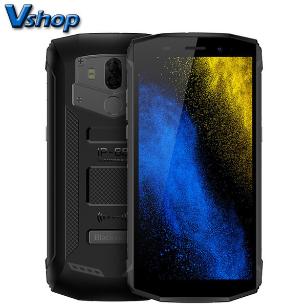 Blackview BV5800 2GB+16GB IP68 Waterproof Dustproof Shockproof Dual Back Cameras 5580mAh Battery Fingerprint Identification 5.5 inch