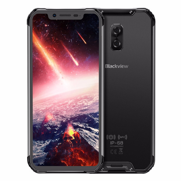 BLACKVIEW BV9600 Pro IP68 6GB+128GB Smartphone 16MP Face ID 6.21 inch 19:9 FHD+ wireless charge NFC 4G Android 8.1 GPS mobile phone