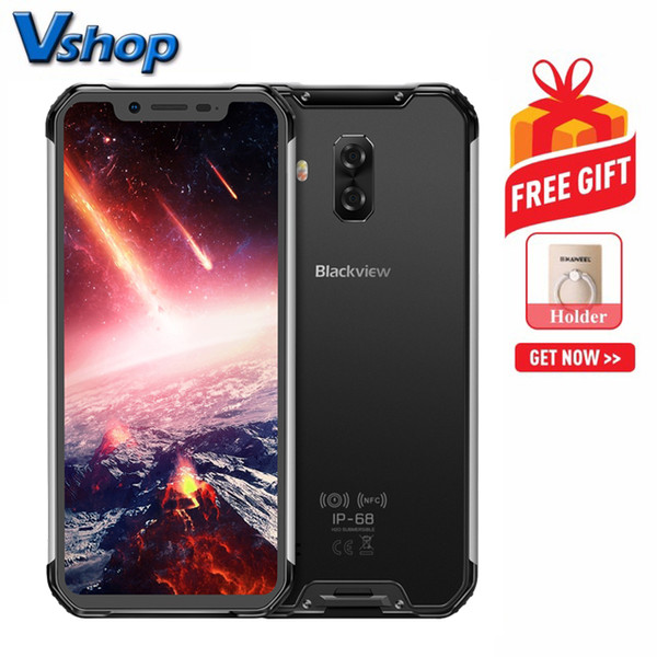 Blackview BV9600 Pro 6GB+128GB IP68/IP69K Waterproof Dustproof Shockproof Dual Back Cameras 5580mAh Fingerprint Identification 6.2 inch