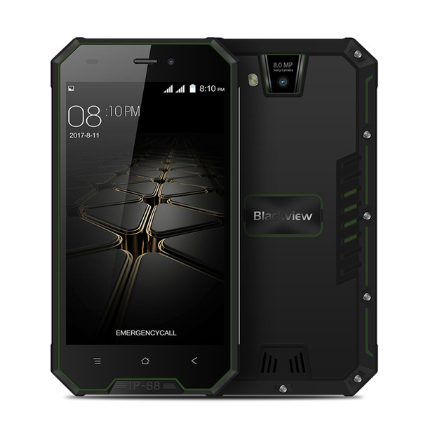 Blackview BV4000 Pro IP68 Waterproof Mobile Phones 2GB RAM 16GB ROM 4.7inch Quad Core 3680mAh 3G WCDMA Smatphones