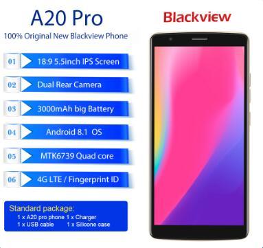 BLACKVIEW A20 Pro Phone 2GB 16GB Smartphone 5.5