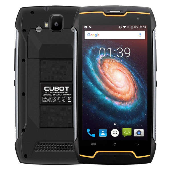 Cubot Kingkong MT6580 Quad Core Smartphones Android 7.0 IP68 Waterproof 2GB RAM 16GB ROM 5.0inch Unlocked Cell Phones