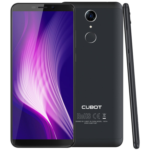 Cubot Nova 5.5 inch 18:9 Full Screen MT6739 Quad-Core 3GB RAM 16GB ROM Cellphone Andriod 8.1 4G 2800mAh Dual Sim Card Telephone