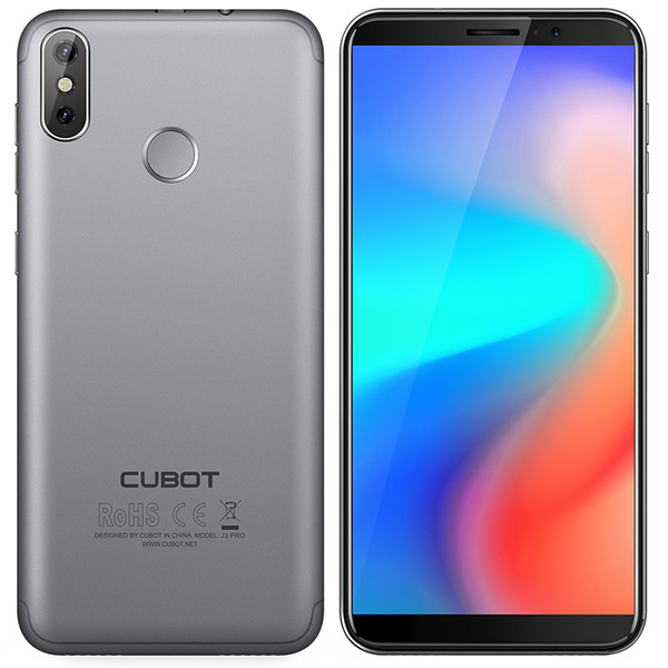 Cubot J3 Pro Android go 18:9 Smartphones 1GB RAM 16GB ROM 5.5inch MT6739 Quad Core 13.0MP 4G LTE Cell phones