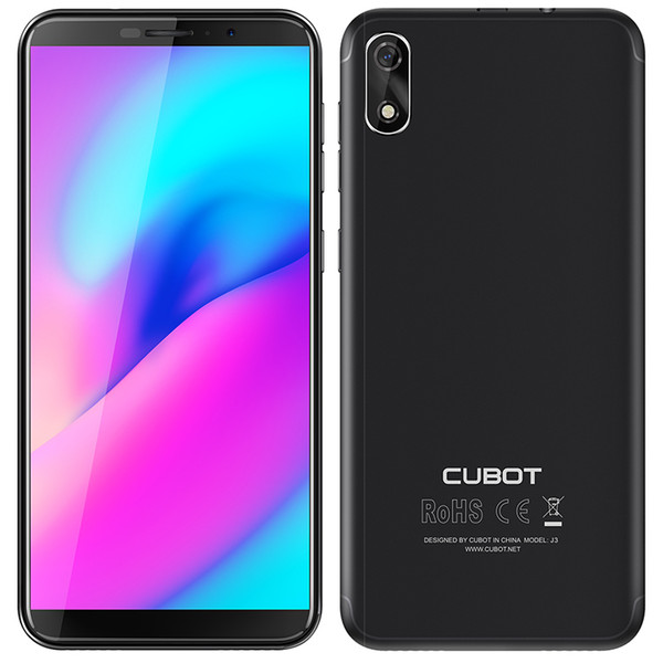 Cubot J3 Android Go Full Screen 1GB RAM 16GB ROM 5.0inch MT6580 Quad Core Smartphones 3G Face ID Unlocked Cell phones