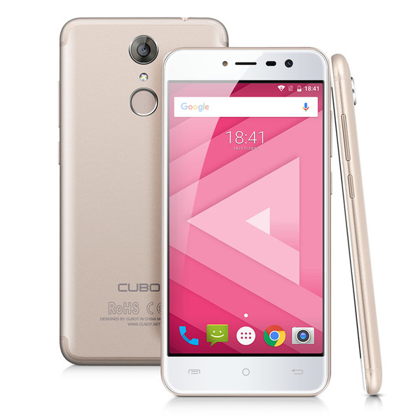 Cubot Note Plus Fingerprint Smartphones 4G LTE 5.2inch MT6737T Quad Core 3GB RAM 32GB ROM 16.0MP Android 7.0 Cell phones