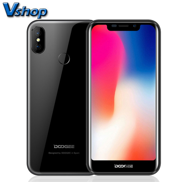 DOOGEE X70, 2GB+16GB Face ID & DTouch Fingerprint Identification 5.5 inch Android 8.1 MTK6580A Quad Core up to 1.3GHz 3G OTA Dual S