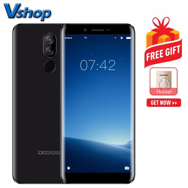 DOOGEE X60L 2GB+16GB Dual Back Cameras Fingerprint Identification 5.5 inch Android 7.0 MTK6737V Quad Core up to 1.3GHz 4G Dual SIM