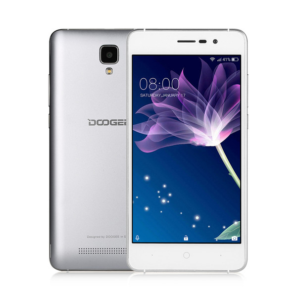 DOOGEE X10S Smartphones 5.0inch 1GB RAM 8GB ROM MTK6580M Quad Core Dual SIM 3G 5.0MP Android 8.0 Cell phones