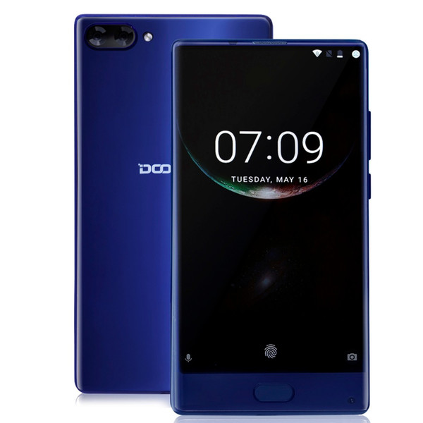 DOOGEE MIX Smartphone 4G LTE Android 7.0 Dual Cameras 5.5inch MTK Helio Octa Core 6GB RAM 64GB ROM Cell phones