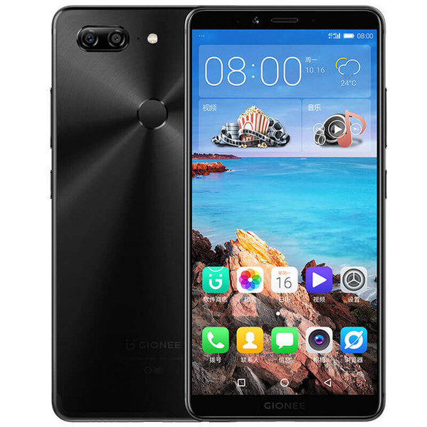 Original Gionee M7 6GB RAM 64GB ROM 4G LTE Mobile Phone Helio P30 Octa Core 6.01inch Full Screen 16.0MP Fingerprint Face ID Smart Cell Phone