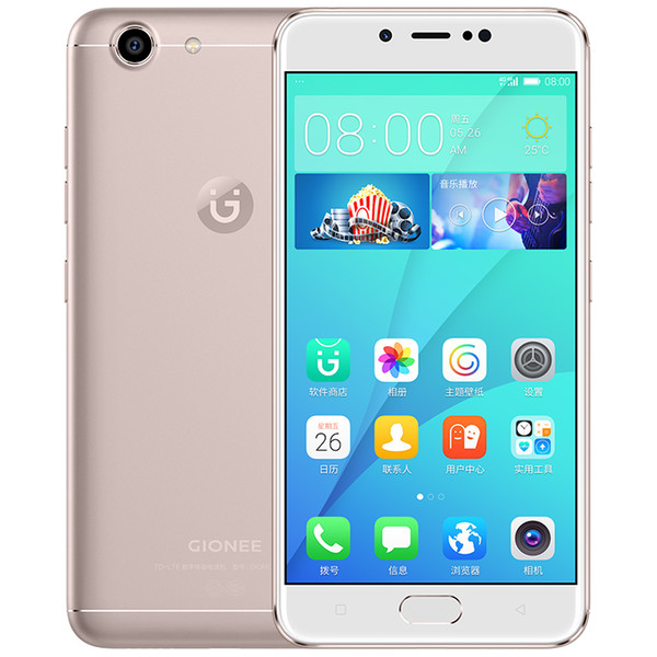 Original Gionee S10C 4GB RAM 32GB ROM 4G LTE Mobile Phone Snapdragon 427 Android 5.2 inch 2.5D Glass 16.0MP Fingerprint ID Smart Cell Phone