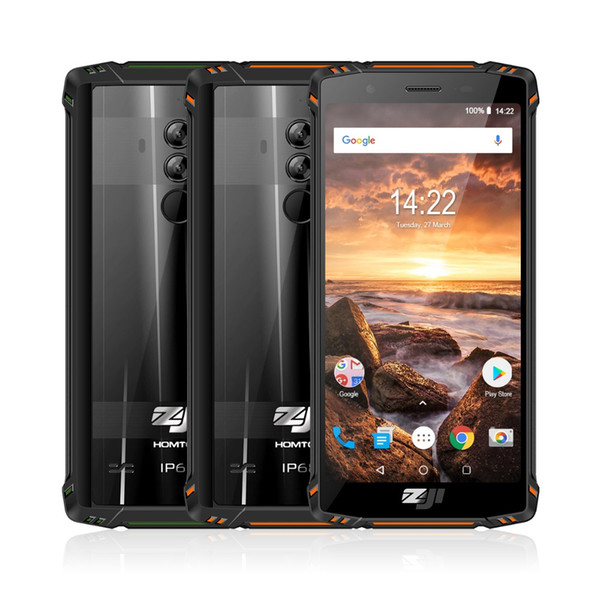 HOMTOM ZOJI Z9 IP68 Waterproof Helio P23 Android 8.1 Octa core Smartphone 5.7