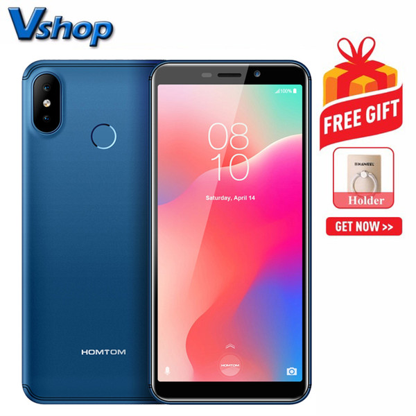 HOMTOM C1 1GB+16GB Dual Back Cameras Fingerprint Identification 5.5 inch Android GO MTK6580A Quad Core up to 1.3GHz Network: 3G Dual SIM