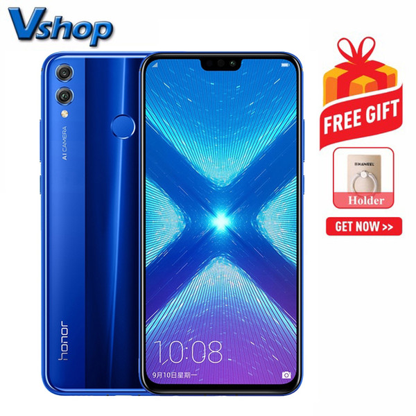 Huawei Honor 8X 4GB+64GB China Version Dual AI Back Cameras Fingerprint Identification 6.5 inch EMUI 8.2 (Android 8.1) Hisilicon Kirin