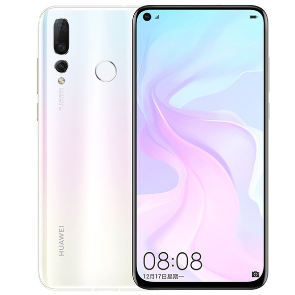 Original Huawei Nova 4 8GB RAM 128GB ROM 4G LTE Mobile Phone Kirin 970 Octa Core Android 6.4