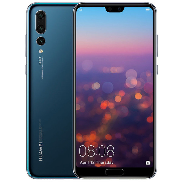 Original Huawei P20 Pro 6GB RAM 256GB ROM Mobile Phone Kirin 970 Octa Core IP67 Android 8.1 6.1inch 40.0MP AI Face ID NFC 4G LTE Cell Phone