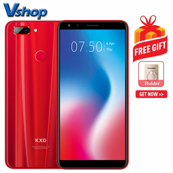 KXD K30 3GB+32GB Dual Back Cameras Face & Fingerprint Identification 5.7 inch Android 8.1 MTK6750 Octa Core up to 1.5GHz Network: 4GDual SIM