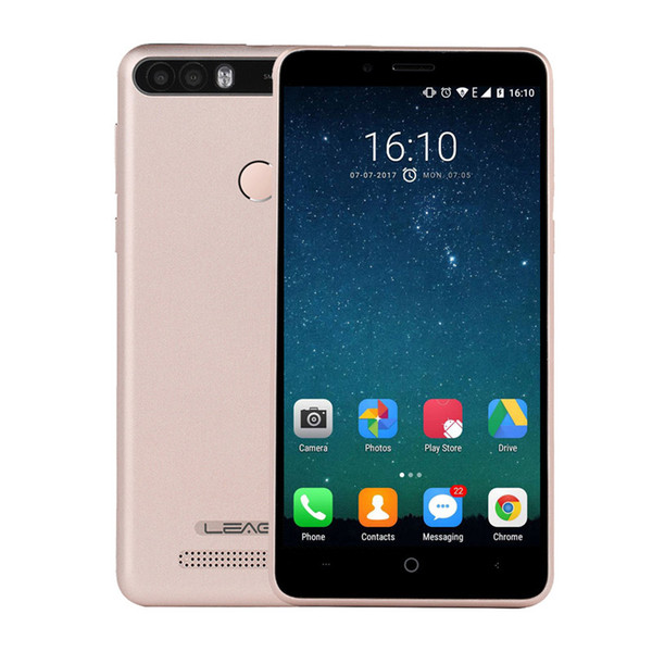 LEAGOO KIICAA POWER Android 7.0 Dual Camera 5.0 Inch MT6580A Quad Core 2GB RAM 16GB Fingerprint Smartphone