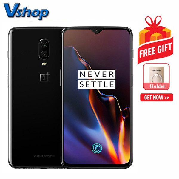 OnePlus 6T 8GB+128GB 6.41 inch 2.5D OxygenOS (Android 9.0 Pie) Qualcomm Snapdragon 845 Octa Core up to 2.8GHz NFC Bluetooth 5.0 4G