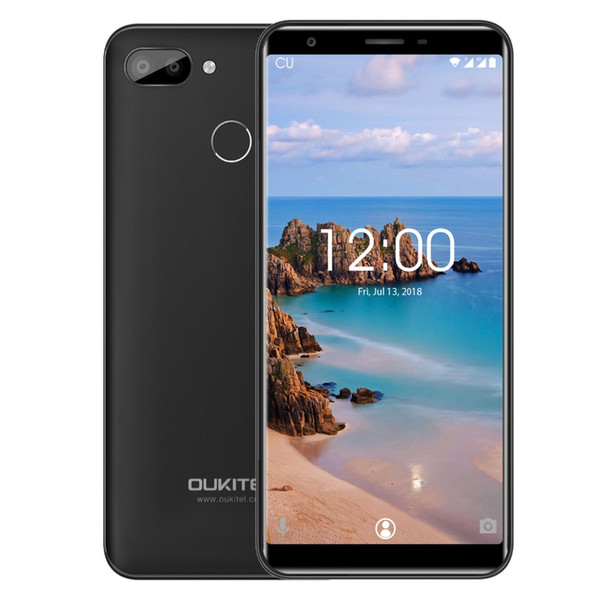 Oukitel C11 Pro 4G 5.5Inch 18:9 Android 8.1 Mobile Phone MTK6739 Quad Core 3G RAM 16G ROM 8MP+2MP 3400mAh Fingerprint Smartphone