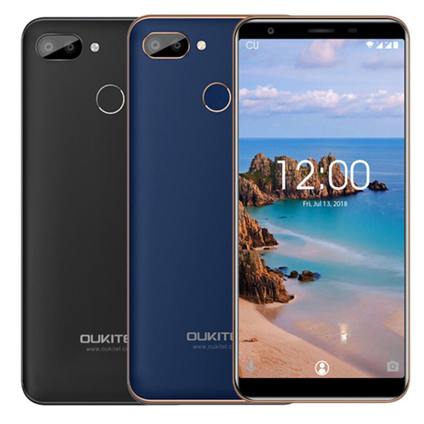 Oukitel C11 Pro 5.5Inch 18:9 Android 8.1 Mobile Phone MTK6739 Quad Core Cell Phone 3GRAM 16GROM 8MP+2MP 4G Smartphone