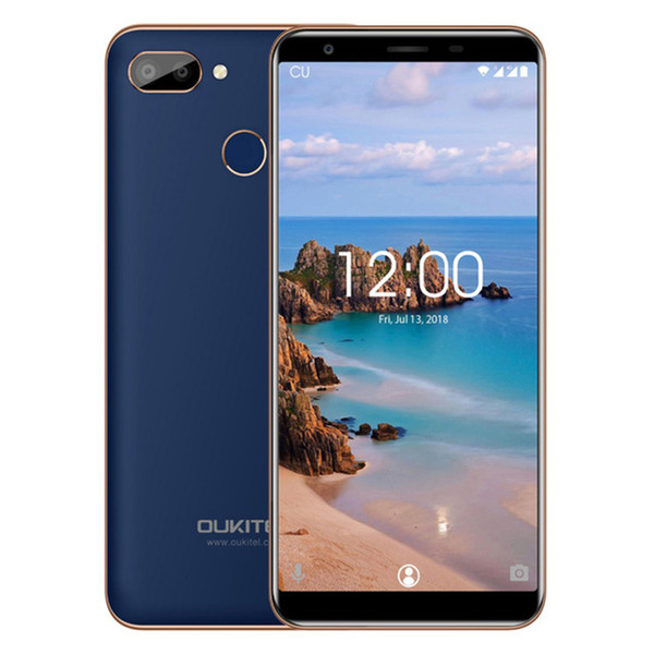 Oukitel C11 Pro 4G Mobile Phone 5.5 inch 3G RAM 16G ROM MTK6739 Quad Core Android 8.1 8MP+2MP Fingerprint Smartphone