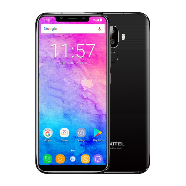 Oukitel U18 5.85Inch 21:9 Display FACE ID 4GB RAM 64GB ROM 4000mAh Android7.0 MTK6750T Octa Core 13MP+16MP 4G Fingerprint phone