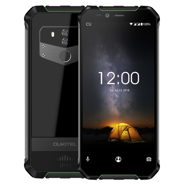 OUKITEL WP1 IP68 Waterproof Android 8.1 13MP+5MP 5.5''FHD Octa Core 4GB RAM 64GB ROM MTK6763 5000mAh 9V/2A Wireless Charging Mobile Phone