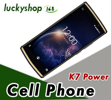 OUKITEL K7 Power Android 8.1 Smartphones 2G RAM 16G ROM Octa Core 6.0inch HD 10000mAh Fingerprint Cell phones 5pcs DHL