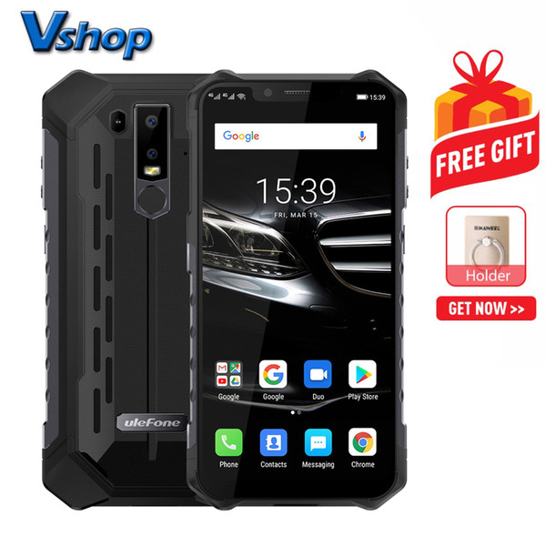 Ulefone Armor 6E Rugged Phone Dual 4G & VoLTE 4GB+64GB IP68/IP69K Waterproof Dustproof Shockproof Face ID & Fingerprint Identification