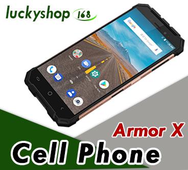 Ulefone Armor X Android Smartphone MTK6739 Quad Core 5.5'' 18:9 FHD 2GB RAM 16GB ROM 5500mAh 4G 3 Cameras Face ID Mobile Phone 5pcs DHL