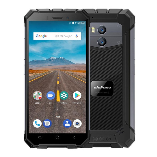 Ulefone Armor X Wireless Charge Smartphones IP68 Waterproof Android 8.1 NFC Face ID 5.5inch 2GB RAM 16GB ROM Cell phones