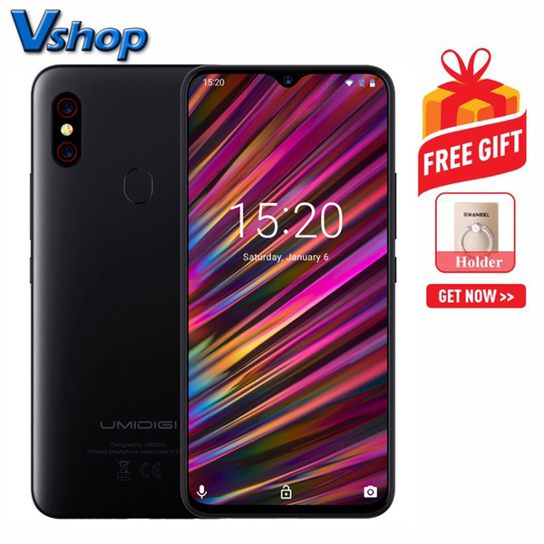 UMIDIGI F1 4GB+128GB EU Version Dual Back Cameras 5150mAh Face ID Fingerprint Identification 6.3 inch Full Screen Android 9.0