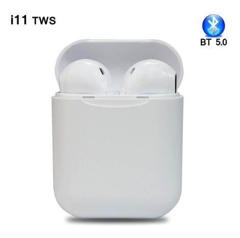 Brand New i7s i11 TWS Wireless Earphone Stereo Earbud Bluetooth Headset With Charging Box Mic For All Smart phone iPhone XS Samsung Hot Sell