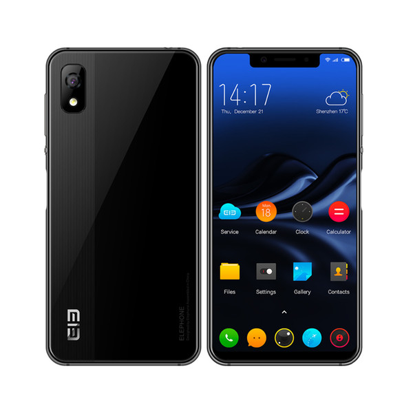 ELEPHONE A4 5.85' 18:9 HD+ Screen 3GB RAM 16GB ROM Smartphone Android 8.1 MT6739 Quad Core 8+5MP 3000mAh 5V/2A Fast Charge Phone