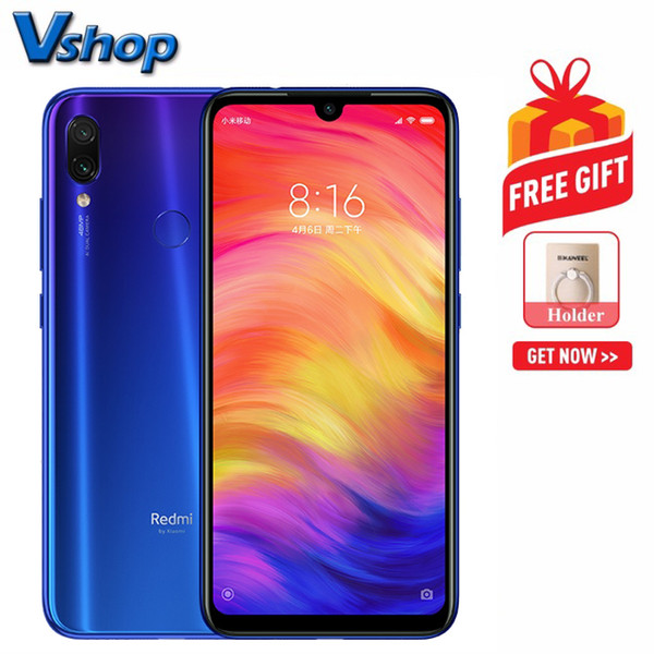 Xiaomi Redmi Note 7 48MP Camera 6GB+64GBDual AI Back Cameras 4000mAh Battery Face ID & Fingerprint Identification 6.3 inch Network: 4G