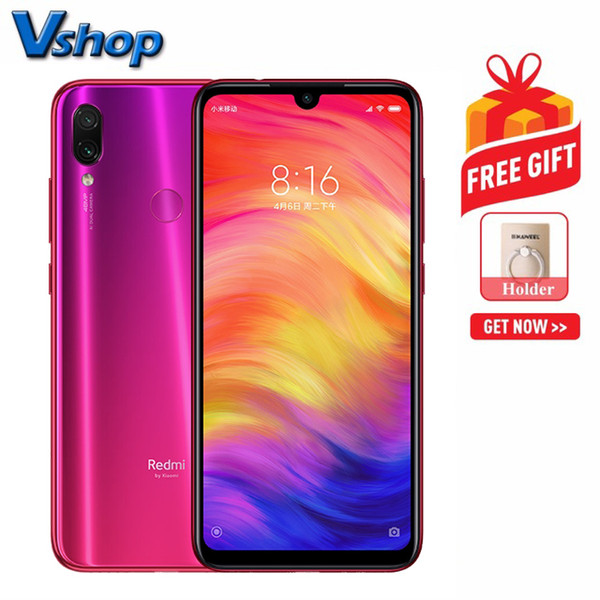 Xiaomi Redmi Note 7 48MP Camera 6GB+64GB Dual AI Back Cameras 4000mAh Battery Face ID & Fingerprint Identification 6.3 inch Network: 4G