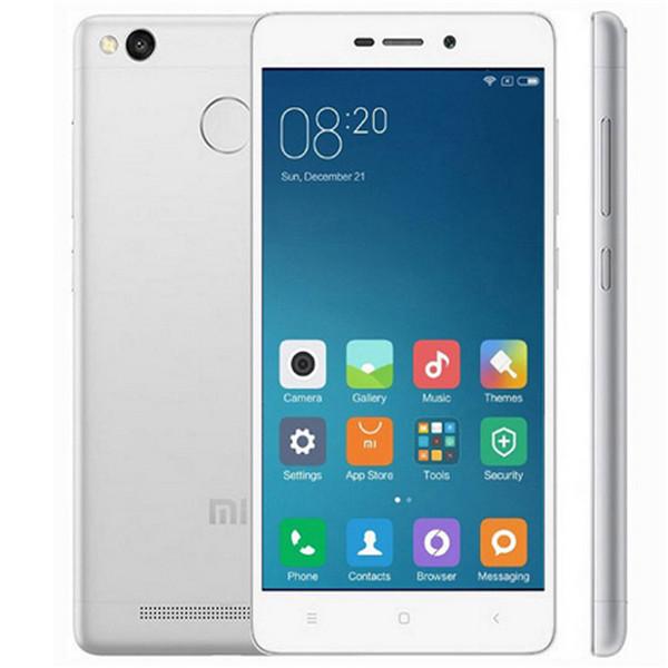 Original Xiaomi Redmi 3S 4G LTE Mobile Phone Snapdragon 430 Octa Core 3GB RAM 32GB ROM 5.0inch IPS 13.0MP Fingerprint ID Smart Cell Phone