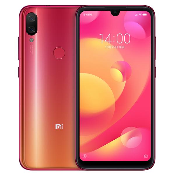 Original Xiaomi Mi Play 4GB RAM 64GB ROM 4G LTE Mobile Phone Helio P35 Octa Core 5.84