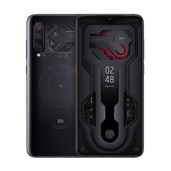 Original Xiaomi Mi 9 Mi9 Transparent 12GB RAM 256GB ROM 4G LTE Smart Mobile Phone Snapdragon 855 Octa Core 6.39