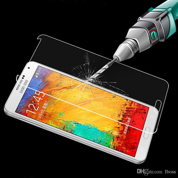 Premium Real Tempered Glass Film Screen Protector for Samsung Galaxy S3 S4 S5 S6 Edge Note 2 3 4 Good Quality Explosion Shatter Proof