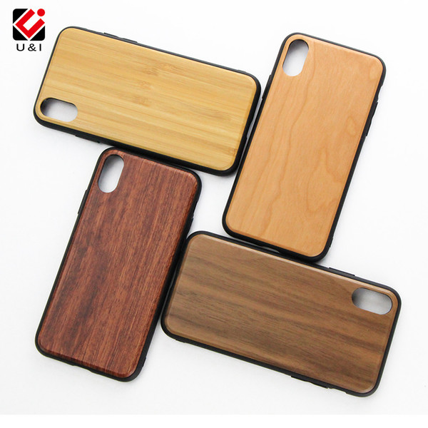 For iPhone 8 Wood Phone Case Full Protection Flexible TPU Bumper Phone Cover Case for Apple IPhone 6 6plus 7 7 plus