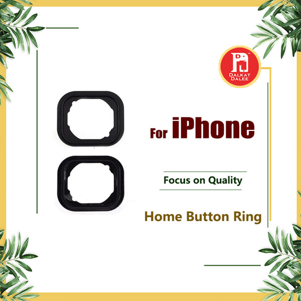 Home Button Rubber Gasket For iPhone 5 6S 6 Plus Key Keypad Rubber Gasket Gadget Sticker Adhesive Holder Cap Pad Ring Spacer