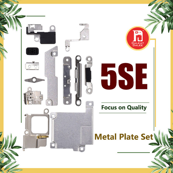 For iPhone SE Full Body Inner Small Holder Bracket Shield Plate For iPhone 5SE Metal Iron Body Parts Set Kit Phone Repair Parts