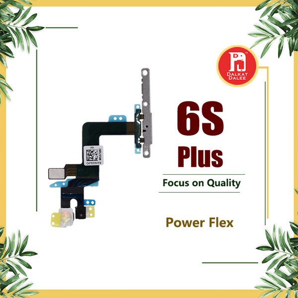 Power Button On Off Flex Cable For iPhone 6S Plus 6SPlus Mute Volume Mute Button Switch Connector Sensor Ribbon Replacement Parts