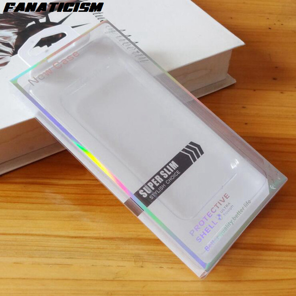 Fanaticism 6 inch Universal PVC Retail Packaging Box For iPhone X 8 7 6s Plus Case Samsung S8 S7 Note 8 7 Cover