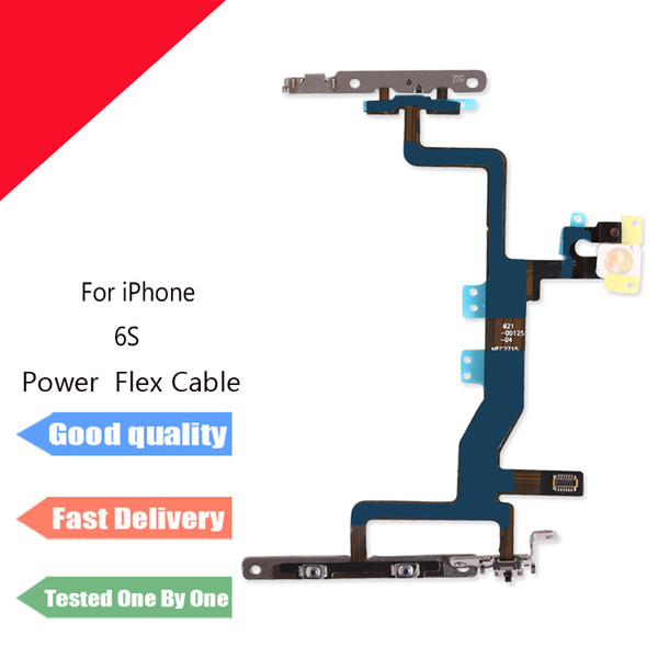 Replacement For iPhone 6S 4.7 Power On Off Flex & Volume Button Switch Flex Cable Parts